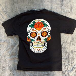 Adidas Trefoil Día de los Muertos Graphic Tee
